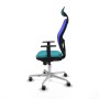 Office Chair with Headrest Jorquera Piqueras y Crespo 1D086G1 Turquoise