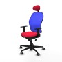 Chaise de Bureau avec Appui-tête Jorquera Piqueras y Crespo 1D036G1 Rouge