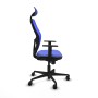 Office Chair with Headrest Jorquera Piqueras y Crespo 1D036N1 Light Blue