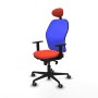 Chaise de Bureau avec Appui-tête Jorquera Piqueras y Crespo 1D036G1 Orange Foncé