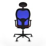 Chaise de Bureau avec Appui-tête Jorquera Piqueras y Crespo 1D036G1 Orange Foncé