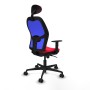 Chaise de Bureau avec Appui-tête Jorquera Piqueras y Crespo 1D036N1 Rouge