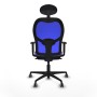 Office Chair with Headrest Jorquera Piqueras y Crespo 1D036G1 Lilac