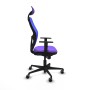 Office Chair with Headrest Jorquera Piqueras y Crespo 1D036G1 Lilac