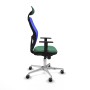 Chaise de Bureau avec Appui-tête Jorquera Piqueras y Crespo 1D086G1 Vert émeraude