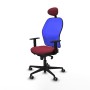 Chaise de Bureau avec Appui-tête Jorquera Piqueras y Crespo 1D036G1 Bordeaux