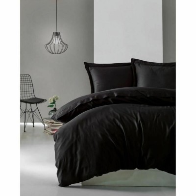 Parure de couette Noir 220 x 240 cm
