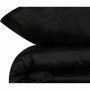 Parure de couette Noir 220 x 240 cm