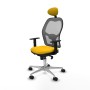 Chaise de Bureau avec Appui-tête Jorquera Piqueras y Crespo 1D086N1 Jaune