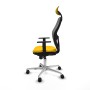 Chaise de Bureau avec Appui-tête Jorquera Piqueras y Crespo 1D086N1 Jaune