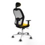 Chaise de Bureau avec Appui-tête Jorquera Piqueras y Crespo 1D086G1 Jaune