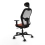 Office Chair with Headrest Jorquera Piqueras y Crespo 1D036N1 White Brown