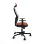Office Chair with Headrest Jorquera Piqueras y Crespo 1D036N1 White Brown