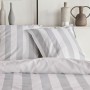 Duvet cover set TODAY White Grey Super king 220 x 240 cm
