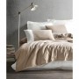Parure de couette Blanc Marron 220 x 240 cm