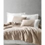 Parure de couette Blanc Marron 220 x 240 cm