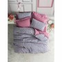 Parure de couette Violet Rose 220 x 240 cm
