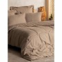 Parure de couette Marron 220 x 240 cm