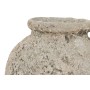 Vase Home ESPRIT Gris Terre cuite 25 x 25 x 50 cm