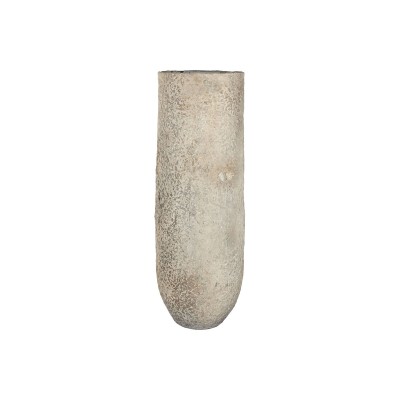 Vase Home ESPRIT Gris Terre cuite 50 x 50 x 140 cm