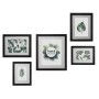 Cadre photo Atmosphera Noir Bois (5 Pièces)