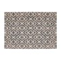 Tapis Atmosphera Noir Beige Coton Multicouleur 60 x 90 cm