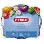 Casserole with lid Pyrex 1,4 L White Transparent