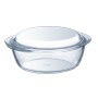 Casserole with lid Pyrex 1,4 L White Transparent