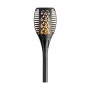 Borne de jardin solaire Lumineo Aluminium Noir Solaire