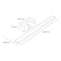 Applique EDM 32433 F 8 W 800 lm 40 x 12,8 x 5,1 cm LED