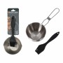 Ustensiles pour barbecues Lifetime Acier inoxydable Pinceau en silicone pour barbecue