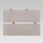 Ensemble de couteaux de cuisine et support Feel Maestro MR-1412-BEIGE
