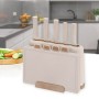 Ensemble de couteaux de cuisine et support Feel Maestro MR-1412-BEIGE