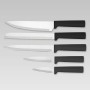 Set of Kitchen Knives and Stand Feel Maestro MR-1412-BLACK