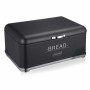 Corbeille à Pain Feel Maestro MR-1677-AR-BL Noir Acier inoxydable