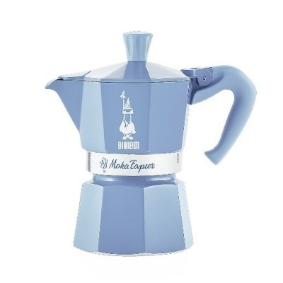 Cafetière Italienne Bialetti Bleu Aluminium Thermoplastique 3 Tasses