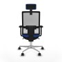 Office Chair with Headrest Piqueras y Crespo 2D086N2 Blue