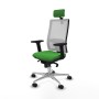 Chaise de Bureau avec Appui-tête Piqueras y Crespo 2D086N2 Vert