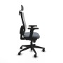 Chaise de Bureau avec Appui-tête Piqueras y Crespo 2D066N2 Gris