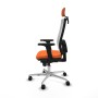 Office Chair with Headrest Piqueras y Crespo 2D086N2 Orange