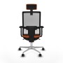 Office Chair with Headrest Piqueras y Crespo 2D086N2 Orange