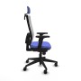 Office Chair with Headrest Piqueras y Crespo 2D066N2 Light Blue