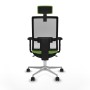 Chaise de Bureau avec Appui-tête Piqueras y Crespo 2D086N2 Pistache