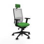 Office Chair with Headrest Piqueras y Crespo 2D066N2 Green