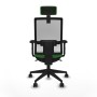 Office Chair with Headrest Piqueras y Crespo 2D066N2 Green
