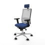 Office Chair with Headrest Piqueras y Crespo 2D086N2 Navy Blue