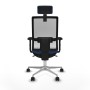 Office Chair with Headrest Piqueras y Crespo 2D086N2 Navy Blue