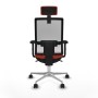 Office Chair with Headrest Piqueras y Crespo 2D086N2 Dark Orange