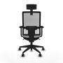 Office Chair with Headrest Piqueras y Crespo 2D066N2 White