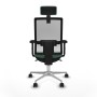 Chaise de Bureau avec Appui-tête Piqueras y Crespo 2D086N2 Vert émeraude